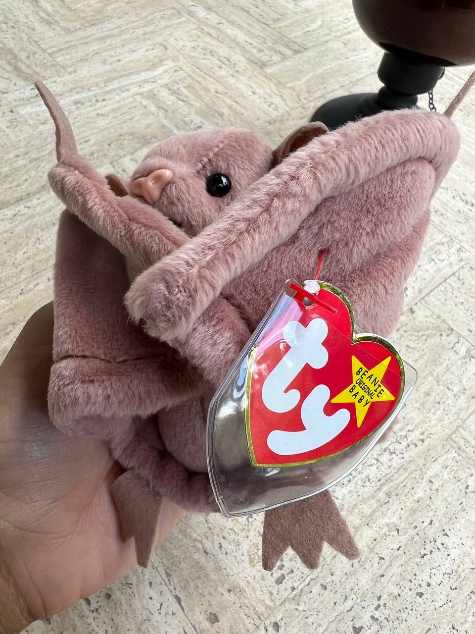 *RARE* MINT 1996 Batty Beanie Baby With Tag