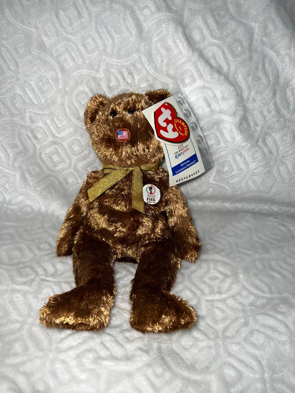 *RARE* MINT Champion Beanie Baby 2002 With Tag