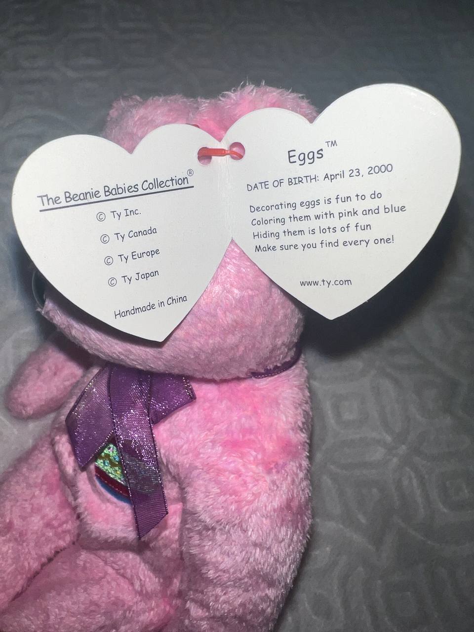 *RARE* MINT Eggs Beanie Baby 2000 With Tag