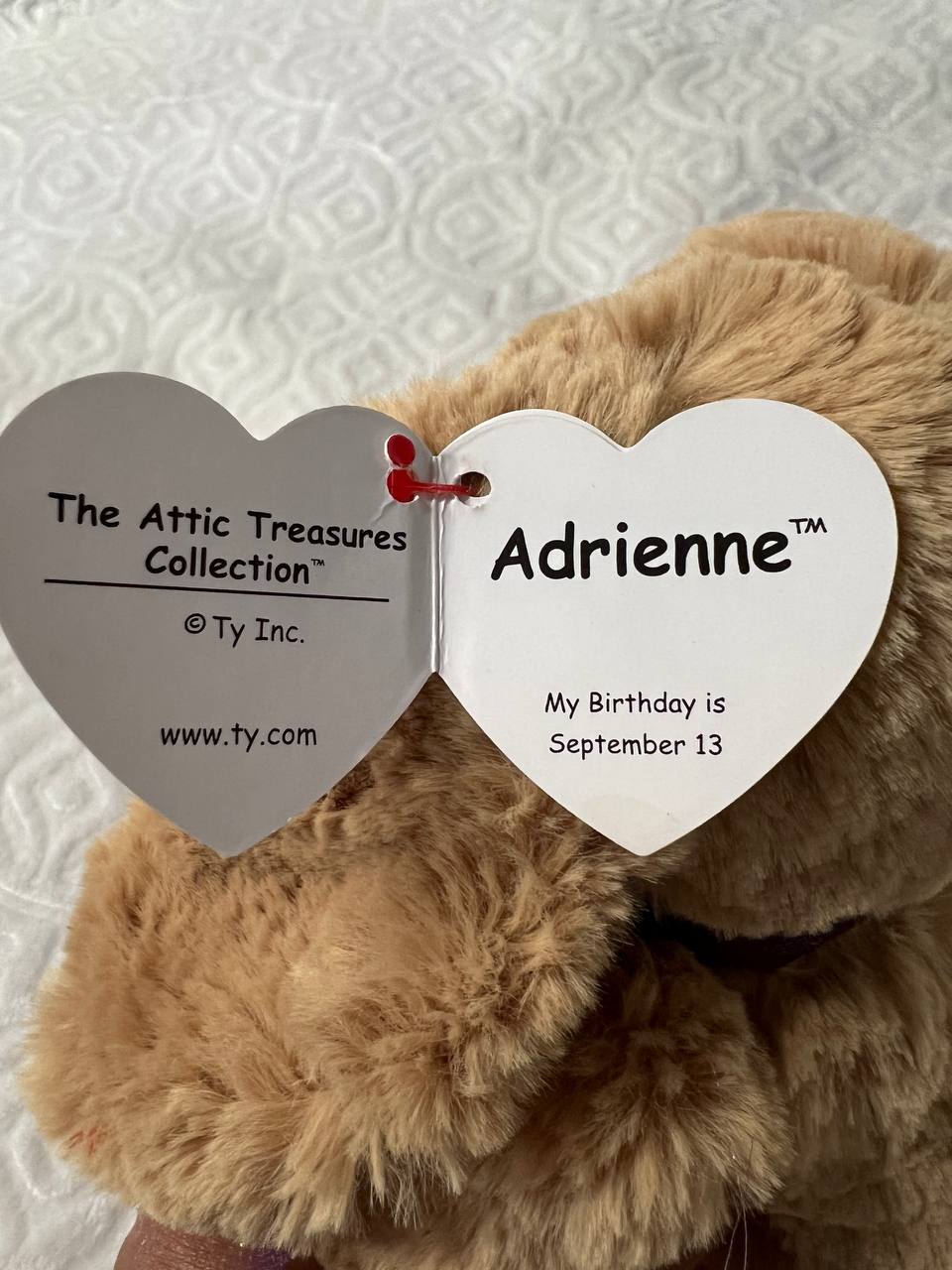 *RARE* MINT Adrienne Beanie Baby  With Tag