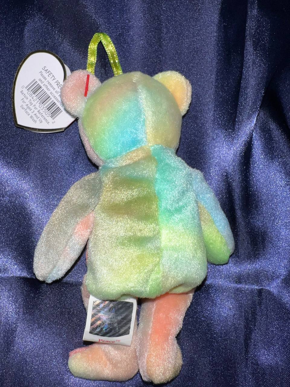 *RARE* MINT Peace Beanie Baby 2001 With Tag