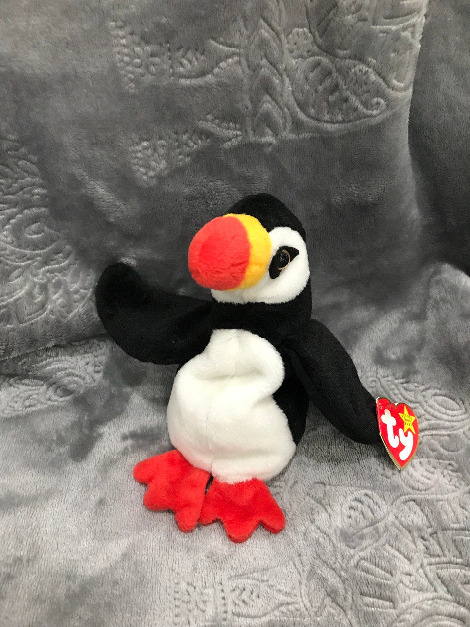 *RARE* MINT Puffer Beanie Baby 1997 With Tag