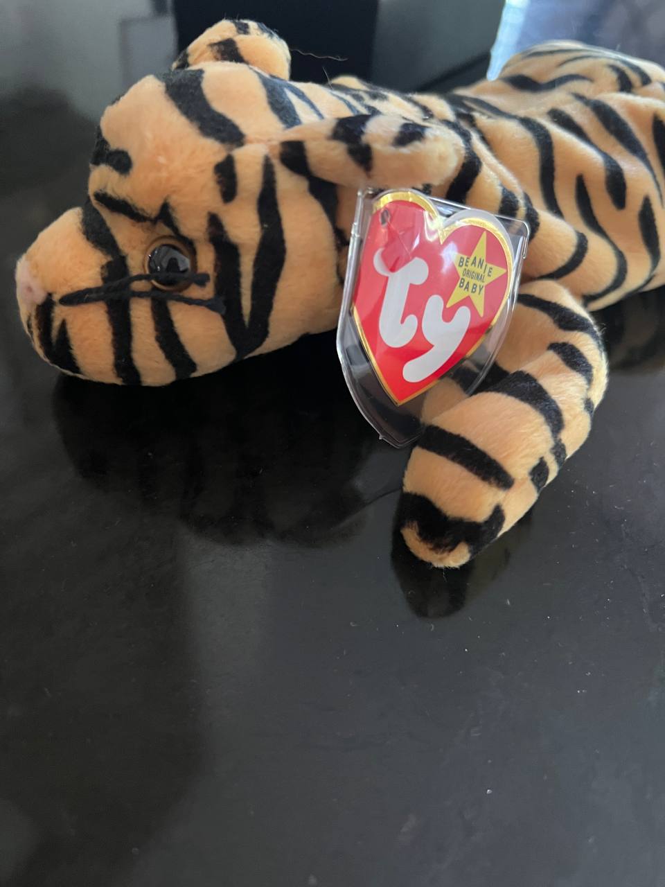 *RARE* MINT Stripes Beanie Baby Style 4065 1995 With Tag