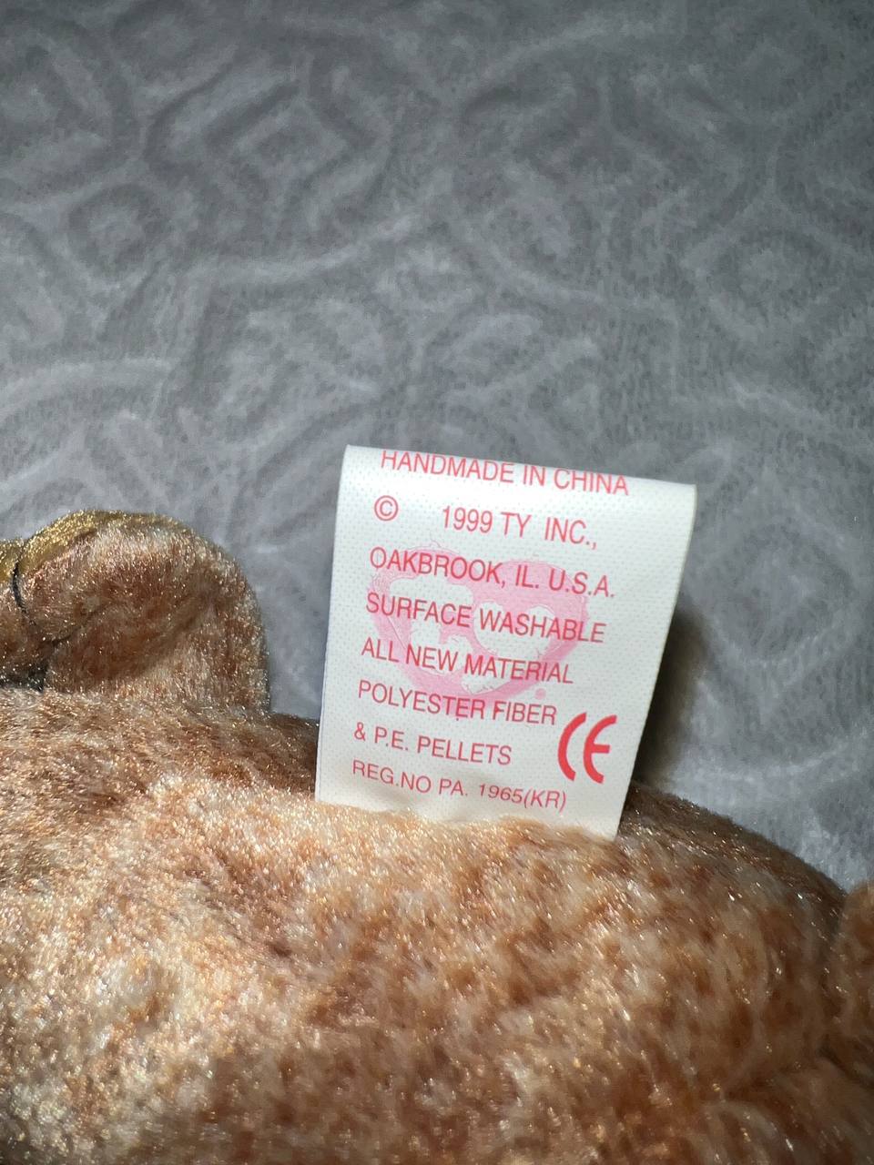 *RARE* MINT Pecan Beanie Baby 1999 With Tag