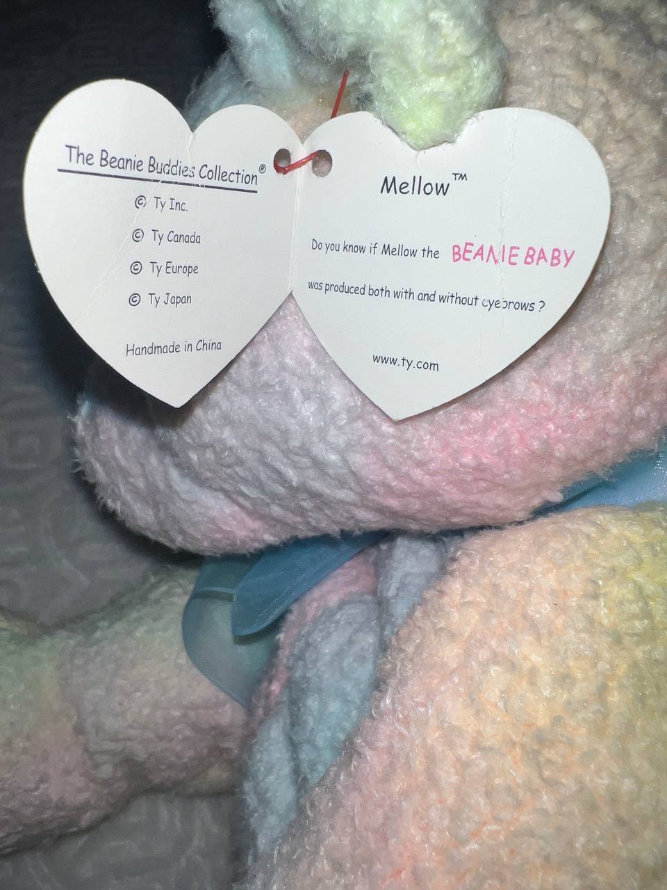 *RARE* MINT Mellow Beanie Baby 2001 With Tag